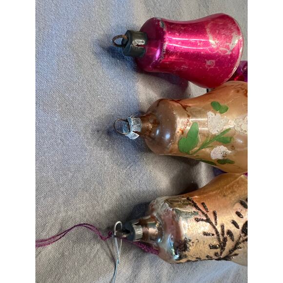 Vintage Various Christmas Bell Ornaments - Picture 4 of 6